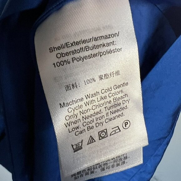 NWT DKNY Silky Satin Maxi Dress SMALL blue Sleeveless V-Neck soft - Picture 13 of 14